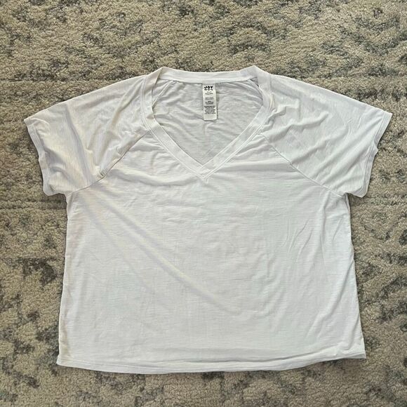 Joy Lab Tops - Women’s White JoyLab Oversized Athletic Tee